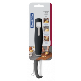 PELADOR VERANO CON HOJA DE ACERO INOXIDABLE CON FILO LISO Y MANGO DE POLIPROPILENO ONIX