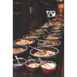 PINZA PARA PASTA UTILITY DE ACERO INOXIDABLE CON MANGO LARGO