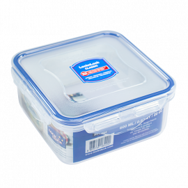 REPOSTERO HERMETICO CUADRADO 0.63 QT/20 OZ 600ml.