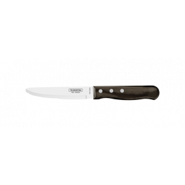 CUCHILLO PARA BARBACOA JUMBO CON HOJA DE ACERO INOXIDABLE Y MANGO DE MADERA TRATADA POLYWOOD MARRON DE 5 in
