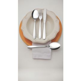 TENEDOR DE MESA COPACABANA DE ACERO INOXIDABLE