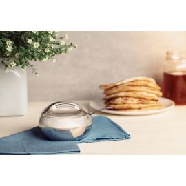 AZUCARERO DE ACERO INOXIDABLE CON CUCHARA