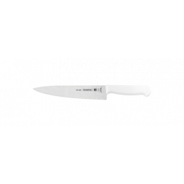 CUCHILLO PROFESIONAL PARA CARNE CON HOJA DE ACERO INOXIDABLE Y MANGO DE POLIPROPILENO BLANCO CON PROTECCION ANTIMICROBIANA 8 in