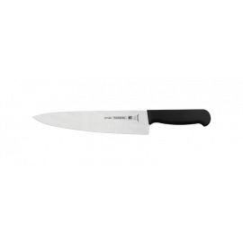 CUCHILLO PROFESIONAL PARA CARNE CON HOJA DE ACERO INOXIDABLE Y MANGO DE POLIPROPILENO NEGRO CON PROTECCION ANTIMICROBIANA 10 in