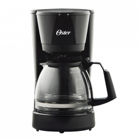 CAFETERA DE 4 TAZAS INCLUYE FILTRO PERMANENTE COLOR NEGRA