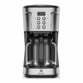 EL.LUX CAFETERA 12Tz. LINEA EXPERIENCE 900W GRIS ANTIGOTEO JARRA DE VIDRIO