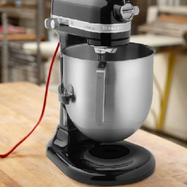 BATIDORA DE USO COMERCIAL 8Q NEGRA CERTIFICADO NSF