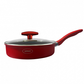 SARTEN JUMBO T/V 24cm. ROJO