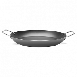 PAELLERA DE ALUMINIO Ø34CM 2.8L, BASE PLATEADA