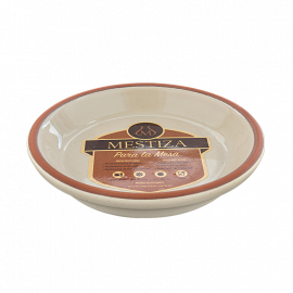 CAZUELA CREMA ALFARERO 16CM