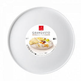PLATO BASE GRAN GUSTO DE VIDRIO OPAL TEMPLADO 32cm