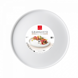 PLATO TENDIDO GRAN GUSTO DE VIDRIO OPAL TEMPLADO 27cm