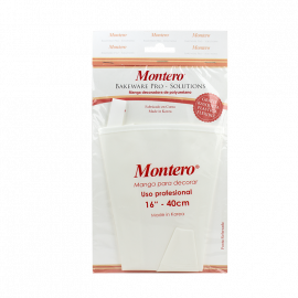 MANGA PASTELERA 16 PULG INCLUYE RASQUETA PLASTICA FLEXIBLE