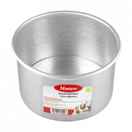 MOLDE REDONDO DE ALUMINIO 15cm.
