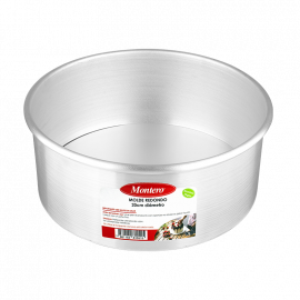 MOLDE REDONDO DE ALUMINIO 20cm.