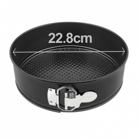 MOLDE DESMONTABLE REDONDO CON SEGURO Ø 22.8cm. ALTO 6.8cm.