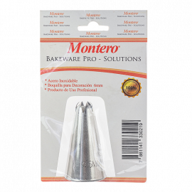 BOQUILLA DE PASTELES ESTRELLA CERRADA DIAM.6MM