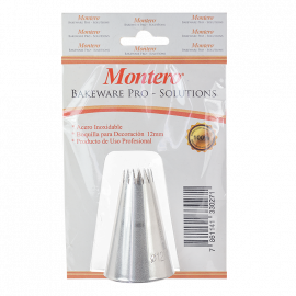 BOQUILLA DE PASTELES ESTRELLA FRANCESA DIAM. 12MM