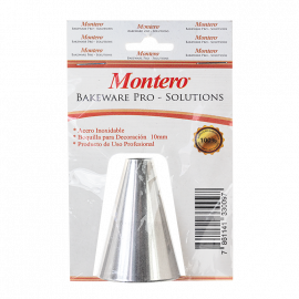 BOQUILLA DE PASTELES PLANO DIAM. 10MM