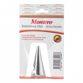 BOQUILLA DE PASTELES PLANO DIAM. 4MM