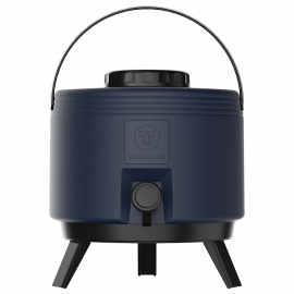 BIDÓN TÉRMICO PIES RETRÁCTILES 6L CON GRIFO COLOR AZUL