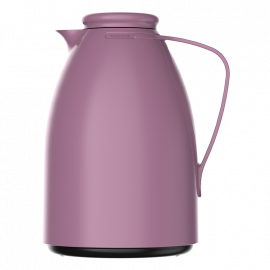 JARRA TÉRMICA 1L CON AMPOLLA DE VIDRIO E INFUSOR DE TÉ COLOR LILA