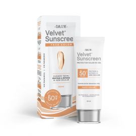 VELVET PROTECTOR SOLAR GEL COLOR PIEL SPF50+ 50ml.