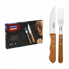 JUEGO DE CUBIERTOS PARA ASADO 12 Pcs