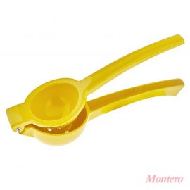 EXPRIMIDOR MANUAL PARA CITRICOS COLOR AMARILLO  7 CM