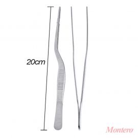 PINZA DE PRECISION PARA EMPLATAR 20 cm REFORZADA 430 S/S
