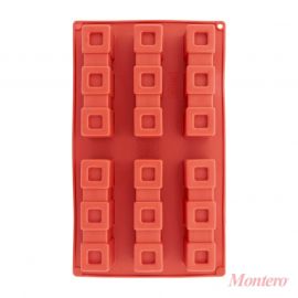 MOLDE DE SILICONA 6 SERVICIOS TIPO CUBO