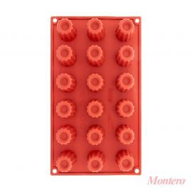 MOLDE DE SILICONA 18 SERVICIOS CANNELLE