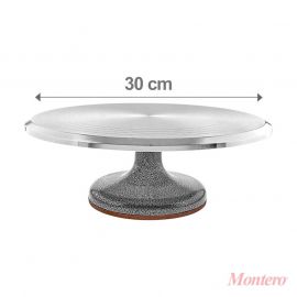 SOPORTE GIRATORIO DE ALUMINIO PARA TRABAJO PESADO Ø 30cm.