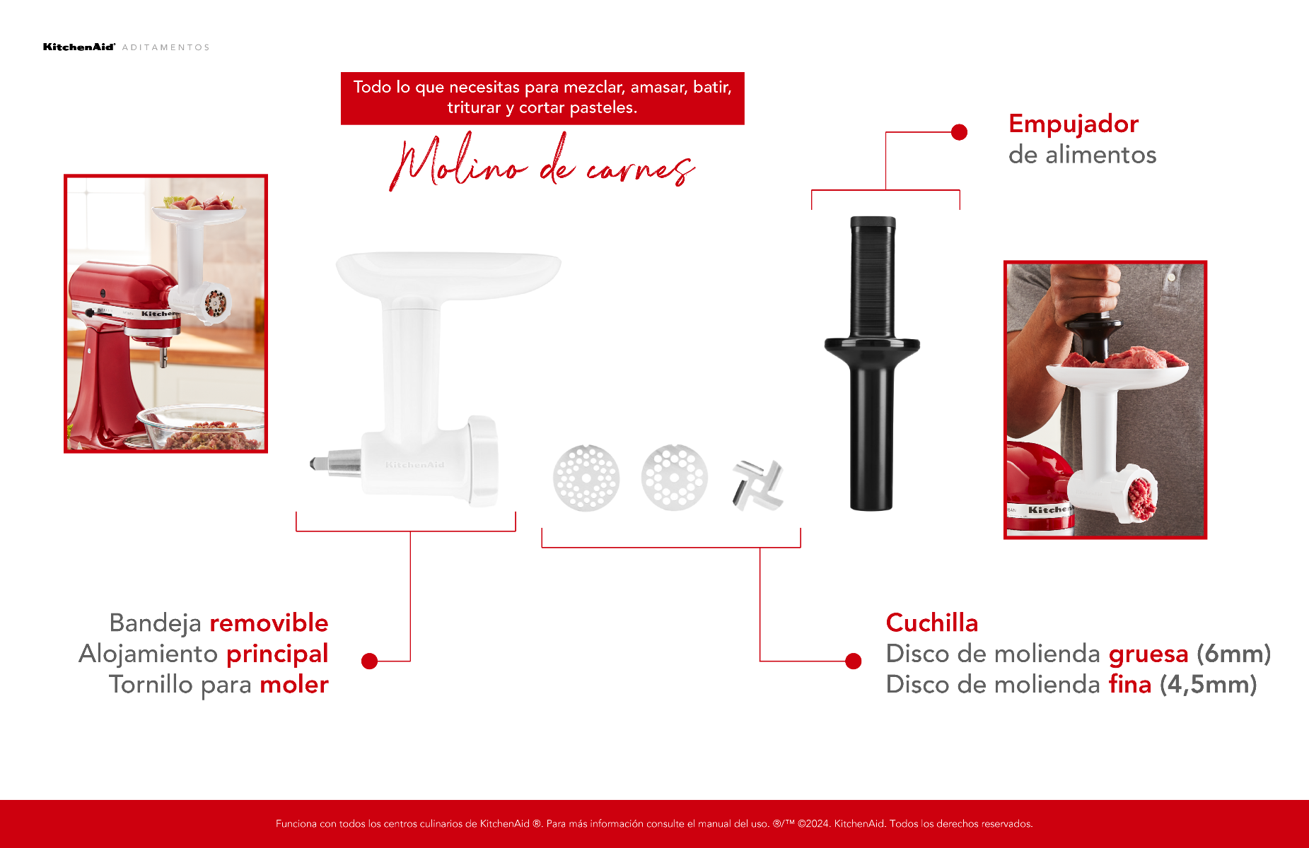 Descripcion de producto KitchenAid® Descripcion de producto KitchenAid®