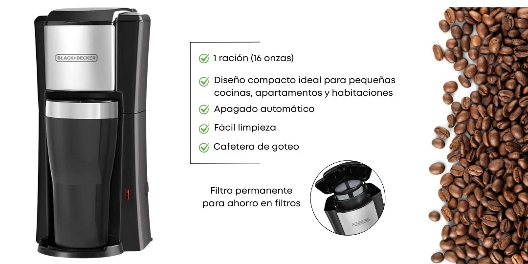 Descripcion de producto Cafetera;