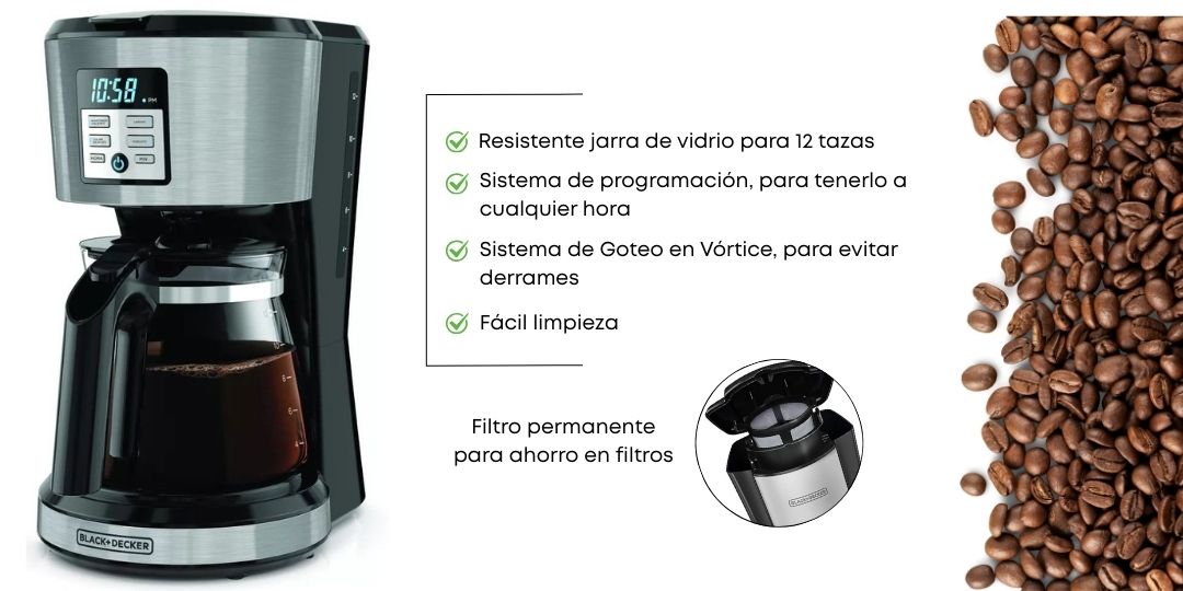 Descripcion de producto Cafetera;