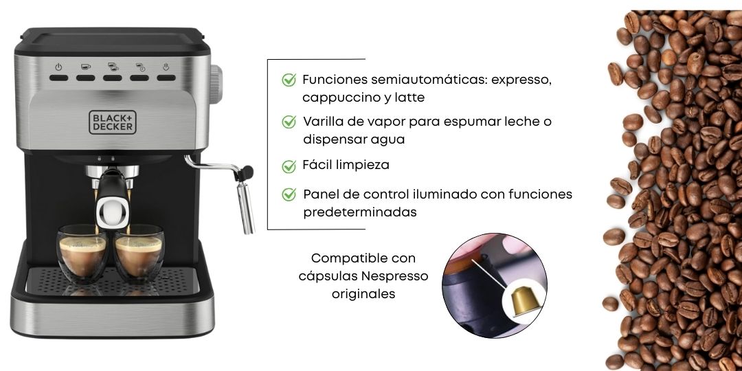 Descripcion de producto Cafetera;