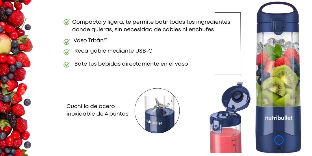 Descripcion de producto Nutribullet;