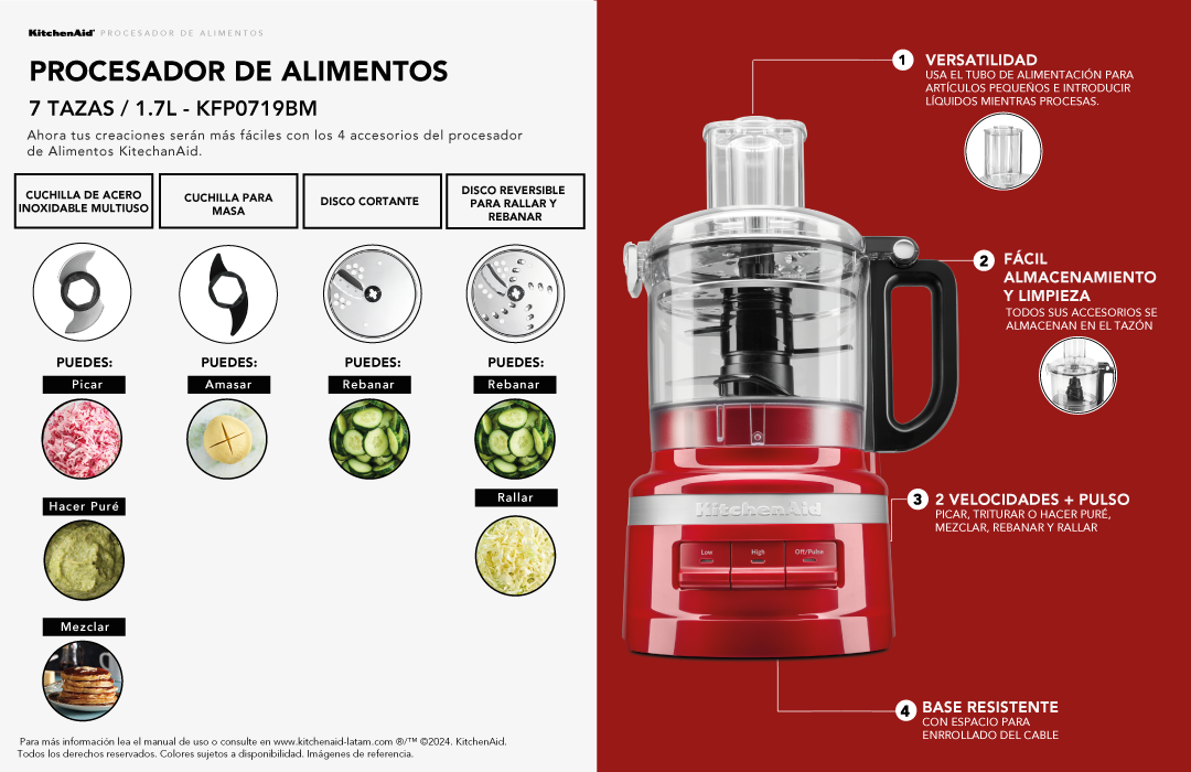 Descripcion de producto KitchenAid®