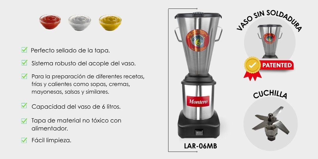 LICUADORA COMERCIAL; Descripcion de producto LICUADORA COMERCIAL;