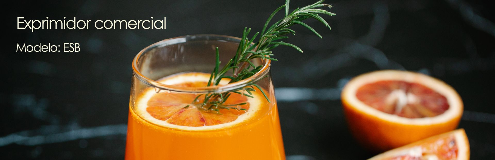 Banner principal EXPRIMIDOR COMERCIAL;