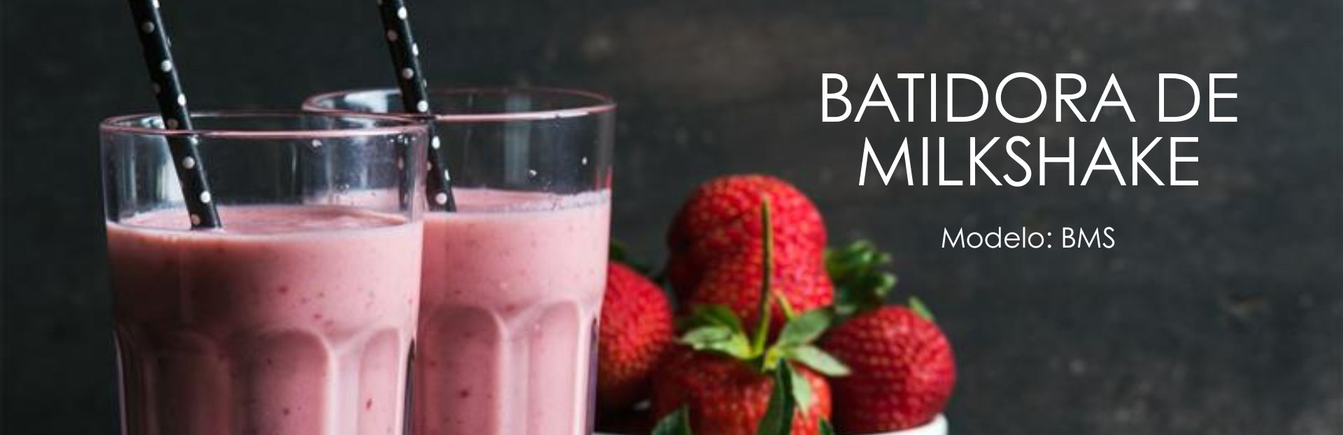 Banner principal BATIDOR DE MILKSHAKE;
