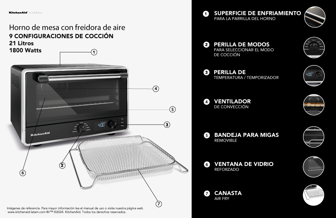 Descripcion de producto KitchenAid®